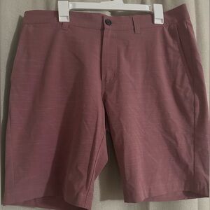 Travis Mathew Red Golf Shorts